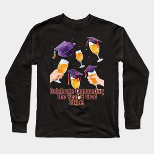 School's out, Graduated... Nap Time! Class of 2024, graduation gift, teacher gift, student gift. Long Sleeve T-Shirt